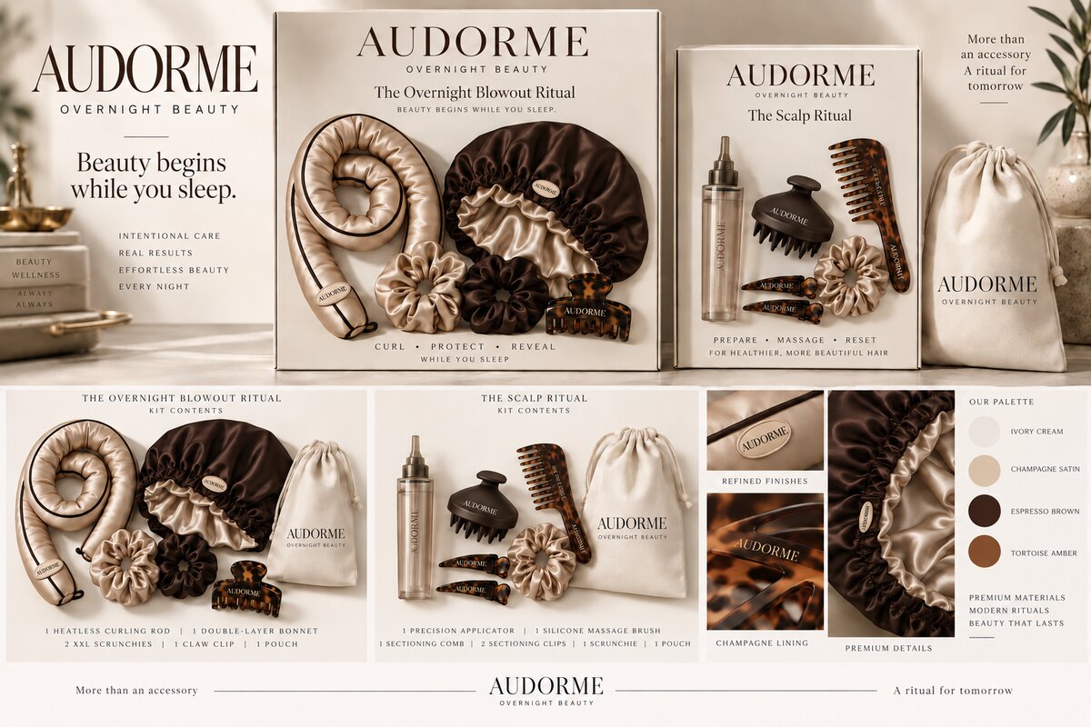 AUDORME overnight beauty ritual concept