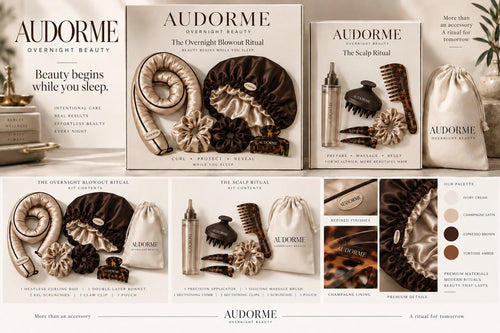 AUDORME overnight beauty ritual concept